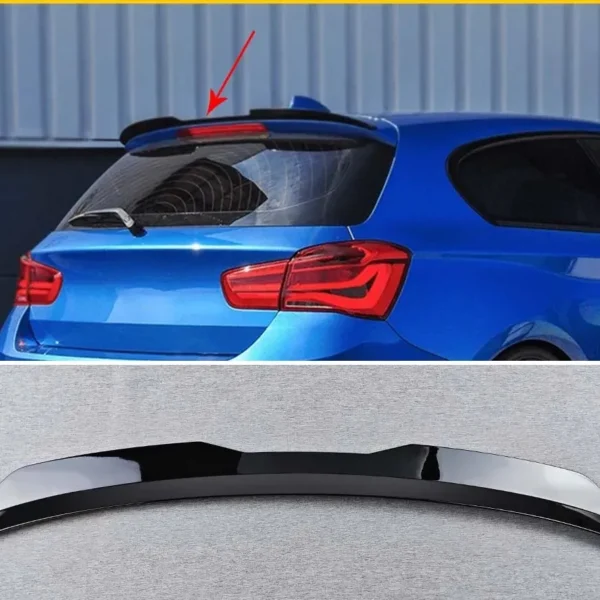 BMW F20 F21 Takspoiler Pianosvart 11-19