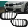 BMW F30 F31 Njurar Mattsvarta (Dubbelribb)
