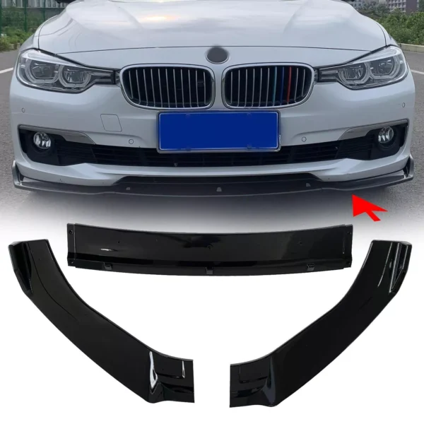 BMW Frontläpp F30 F31 Blanksvart