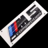 BMW M5 Competition emblem Svart / Krom F10 / F90