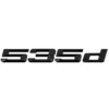 BMW Modellbeteckning 535D Svart 535I - Bild 6