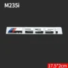BMW Modellbeteckning M235i Krom Motorkod M235i emblem - Bild 2
