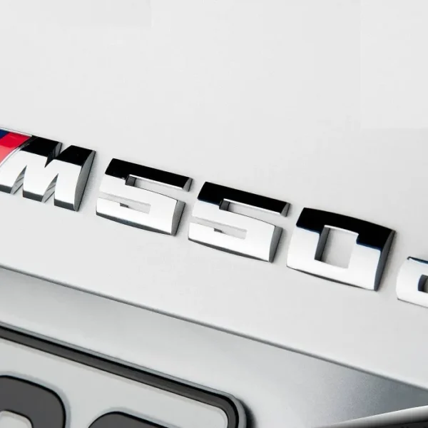 BMW Modellbeteckning M550d Krom 19cm