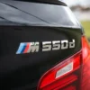 BMW Modellbeteckning M550i Krom 19cm - Bild 2