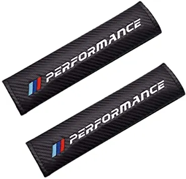 BMW Performance kolfiber bälteskuddar