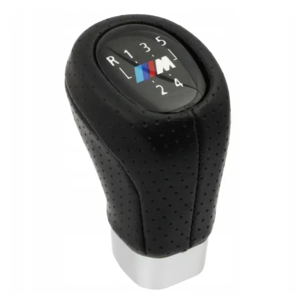 Bmw Växelspak 5-Vxl M logo Perforerad läder