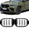 BMW X6 G06 Grill M Njurar Matt / Blank