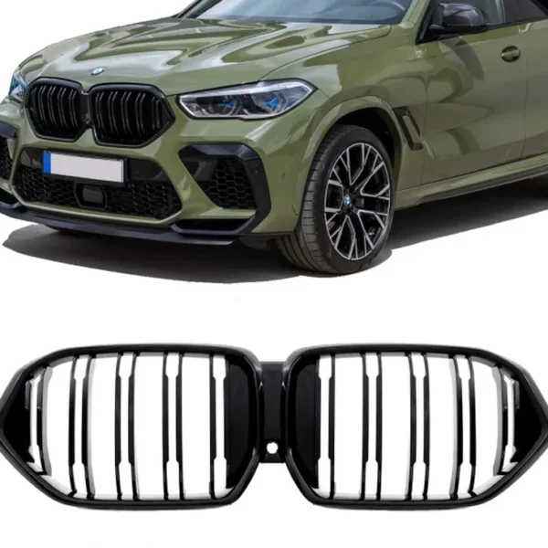 BMW X6 G06 Grill M Njurar Matt / Blank