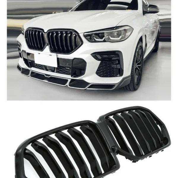 BMW X6 G06 Performance Grill Njurar (Singelribb)