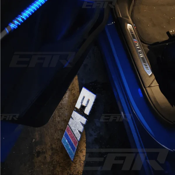 BMW dörrlampor M3 M4 Logga