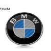BMW emblem 73mm kolfiber Fler färger (74mm)