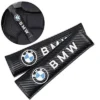 BMW kolfiber bälteskuddar till bilen