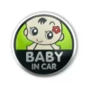 Baby in car dekal