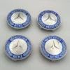 Blå 68mm Centrumkåpor Mercedes-Benz navkåpor