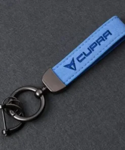 Blå Cupra Nyckelring Alcantara