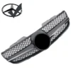 Blanksvart Grill Mercedes SL R230 2006-2008