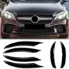 Blanksvart flaps Mercedes W205 C205 2018- AMG pkt