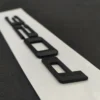 Bmw 320d emblem Blanksvart / Matt / Krom - Bild 2