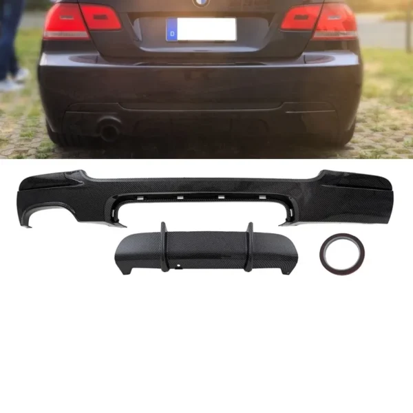 Bmw Diffuser Kolfiber-Look E92 E93