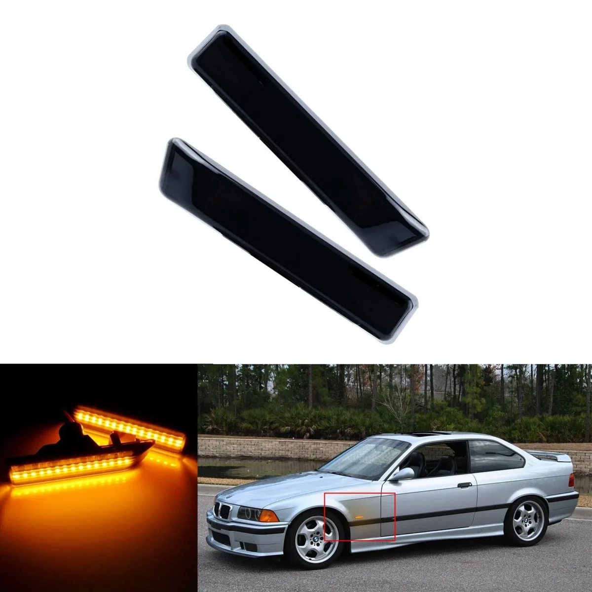 Bmw E36 E53 blinkers LED dynamiska