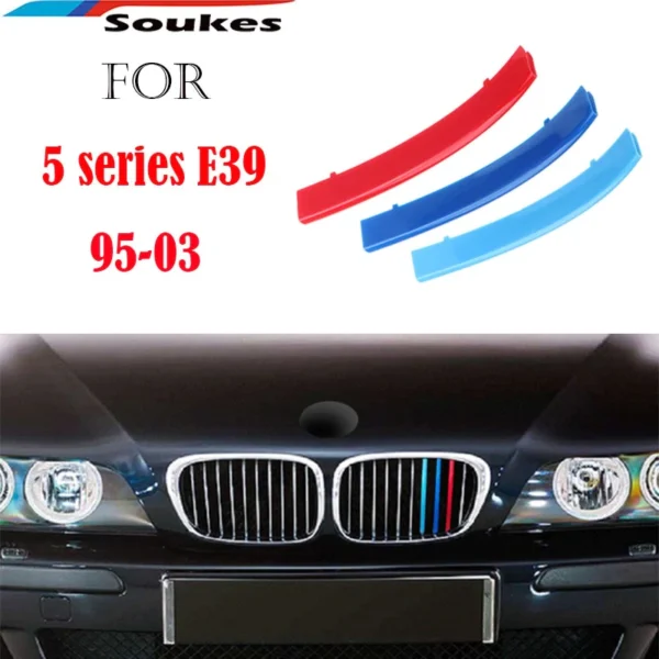 Bmw E39 grill emblem Tricolor M Färger