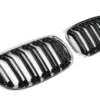 Bmw E92 E93 Krom Grill Dubbelribb 06-09