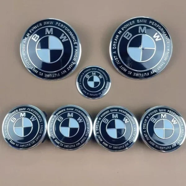 Bmw Emblem Set 50-årsjubileum 7-Pack
