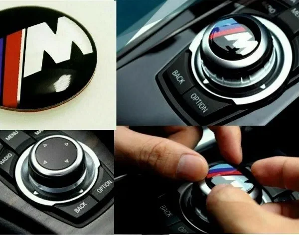 Bmw M emblem Idrive 29mm