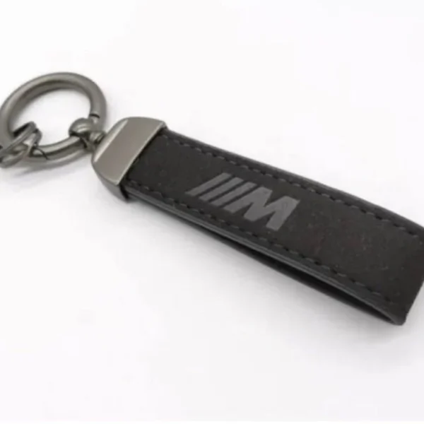 Bmw M nyckelring Alcantara Mocka M