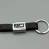 Bmw M nyckelring nyckelhänge i läder
