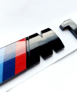 Bmw M1 1M emblem logga Svart / Krom