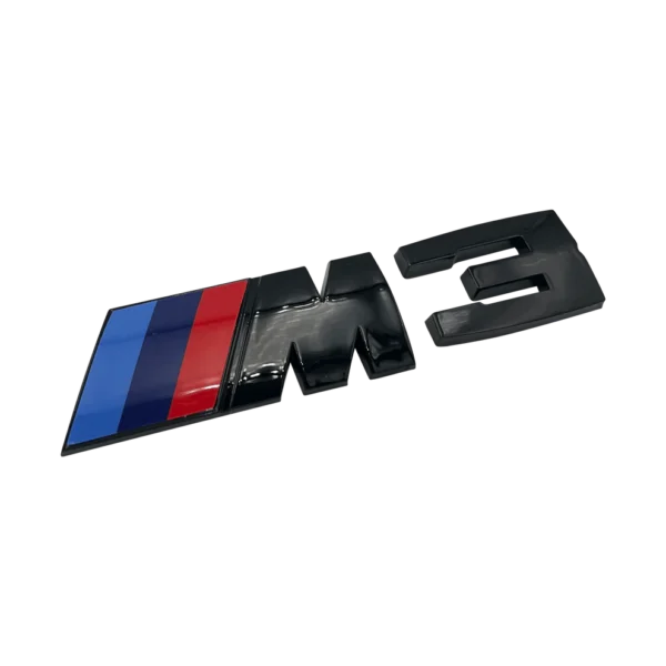 Bmw M3 emblem logga Svart / krom