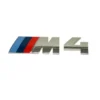 Bmw M4 emblem logga Svart / Krom - Bild 2
