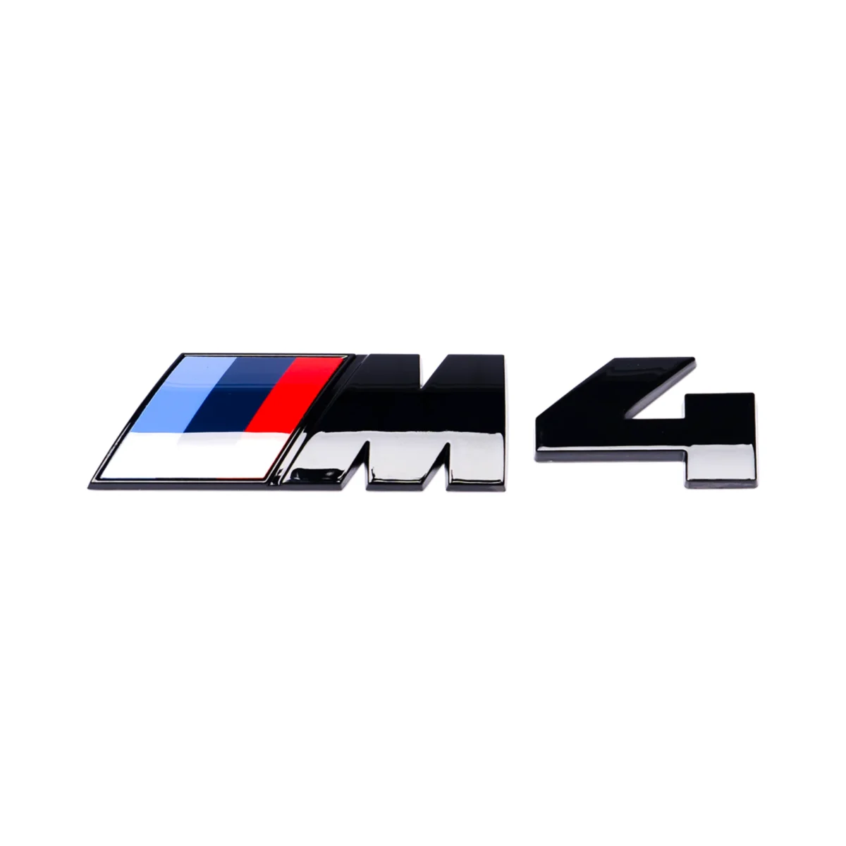 Bmw M4 emblem logga Svart / Krom