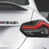 Bmw Modellbeteckning M240i Svart Motorkod M240i emblem - Bild 2
