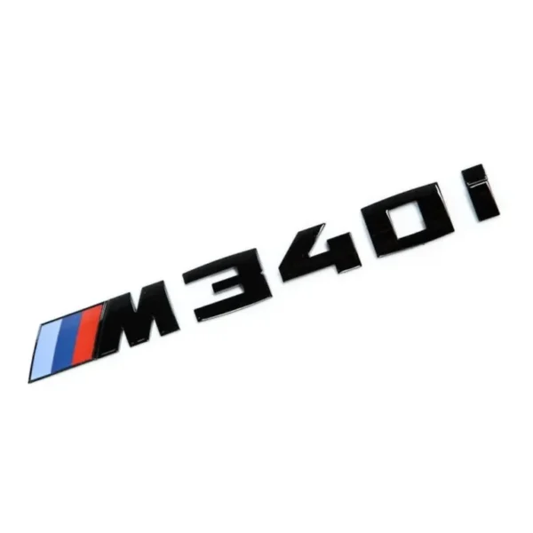 Bmw Modellbeteckning M340i Svart Motorkod M340i emblem