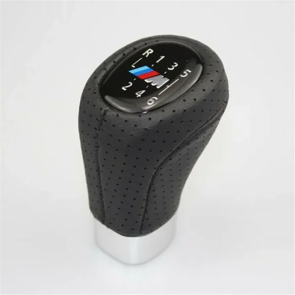Bmw Växelspak 6-Vxl M logo Perforerad läder