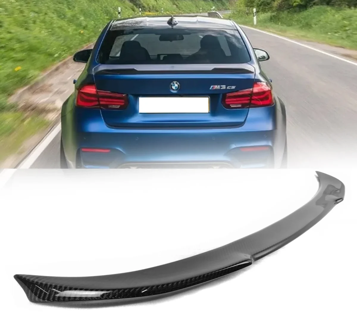 Bmw Vinge M3 CS Style Kolfiber F30 F80