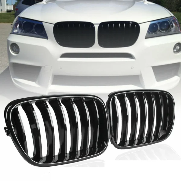 Bmw X3 Grill Singelribb F25 Blank 2010-2014
