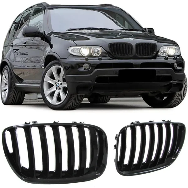 Bmw X5 Blank Grill E53 2003-2007
