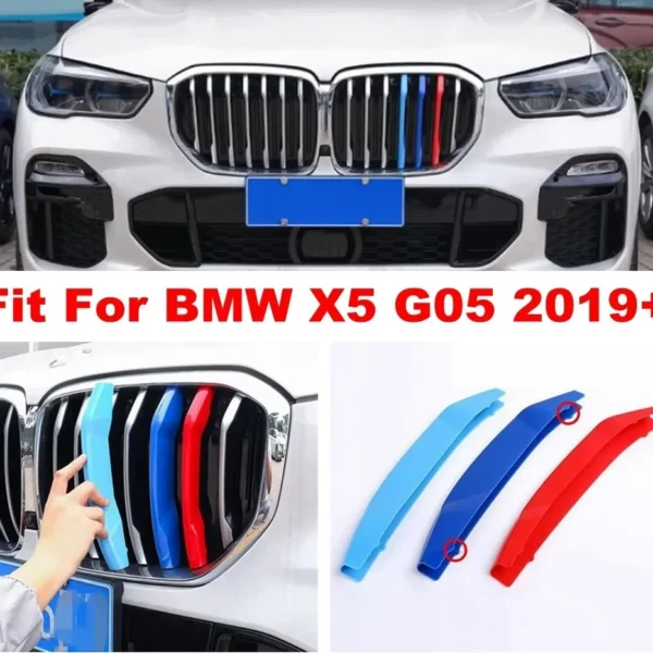 Bmw X5 Go5 grill emblem Tricolor M