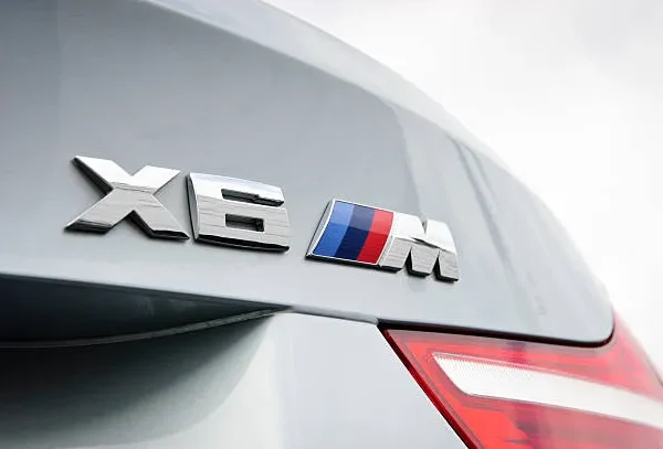 Bmw emblem X6M Krom Modellbeteckning X6 M
