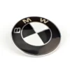 Bmw emblem f20/f30 svart/vit 82mm (Motorhuv)