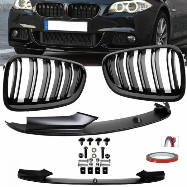Bmw f10 f11 spoiler grill set M-Sport