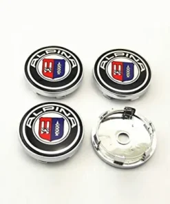 Bmw fälgemblem centrumkåpor Alpina 4-Pack