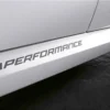 Bmw logo M-Performance dekaler stickers 2-Pack GRÅ - Bild 4