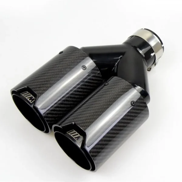 Bmw utblås kolfiber Ändrör M-performance 2x2