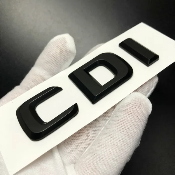 CDI Emblem Svart Mercedes-Benz Motorkod