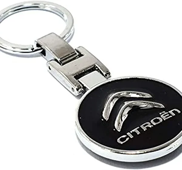 Citroen nyckelring svart