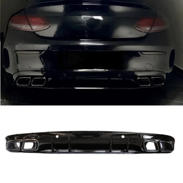 Diffuser Mercedes-Benz C63 Look C205
